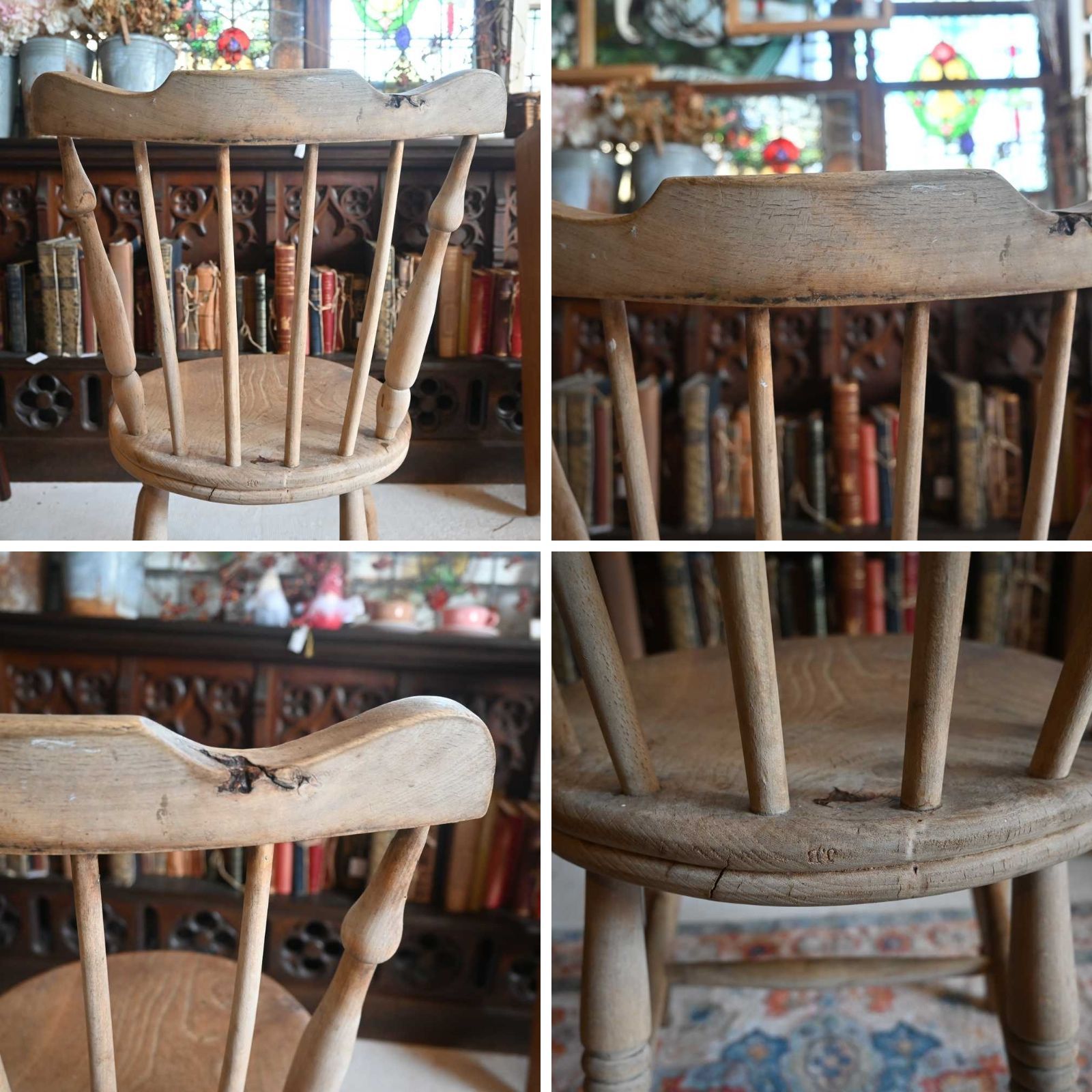 L3705-1-2 英国アンティーク アイベックスチェア ウィンザーチェア