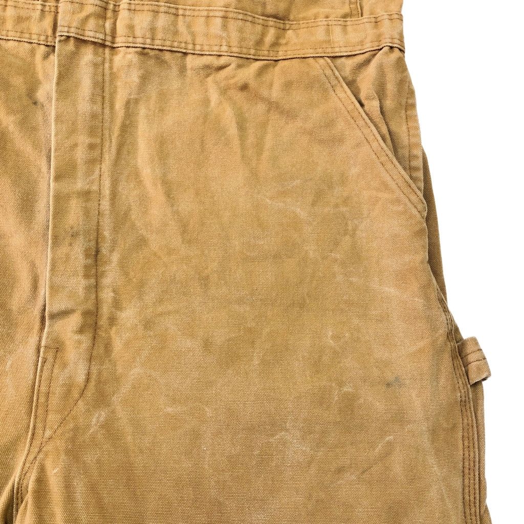 80年代 USA製 Carhartt カーハート ダック オールインワン ブラウン