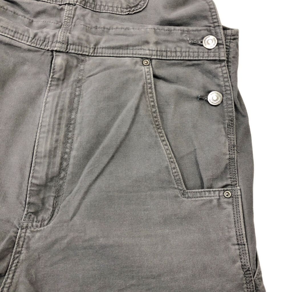 Carhartt カーハート ダック ダブルニー ビブオーバーオール グレー