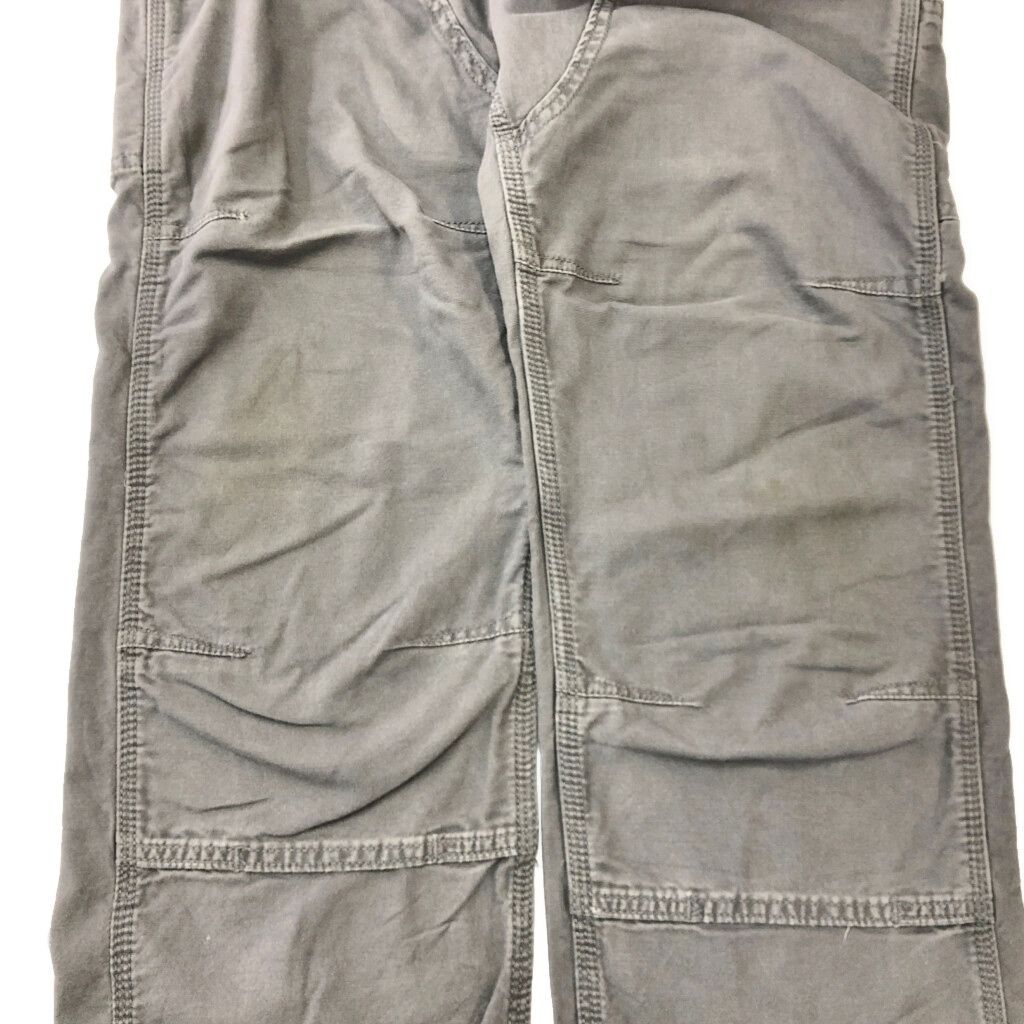 Carhartt カーハート ダック ダブルニー ビブオーバーオール グレー