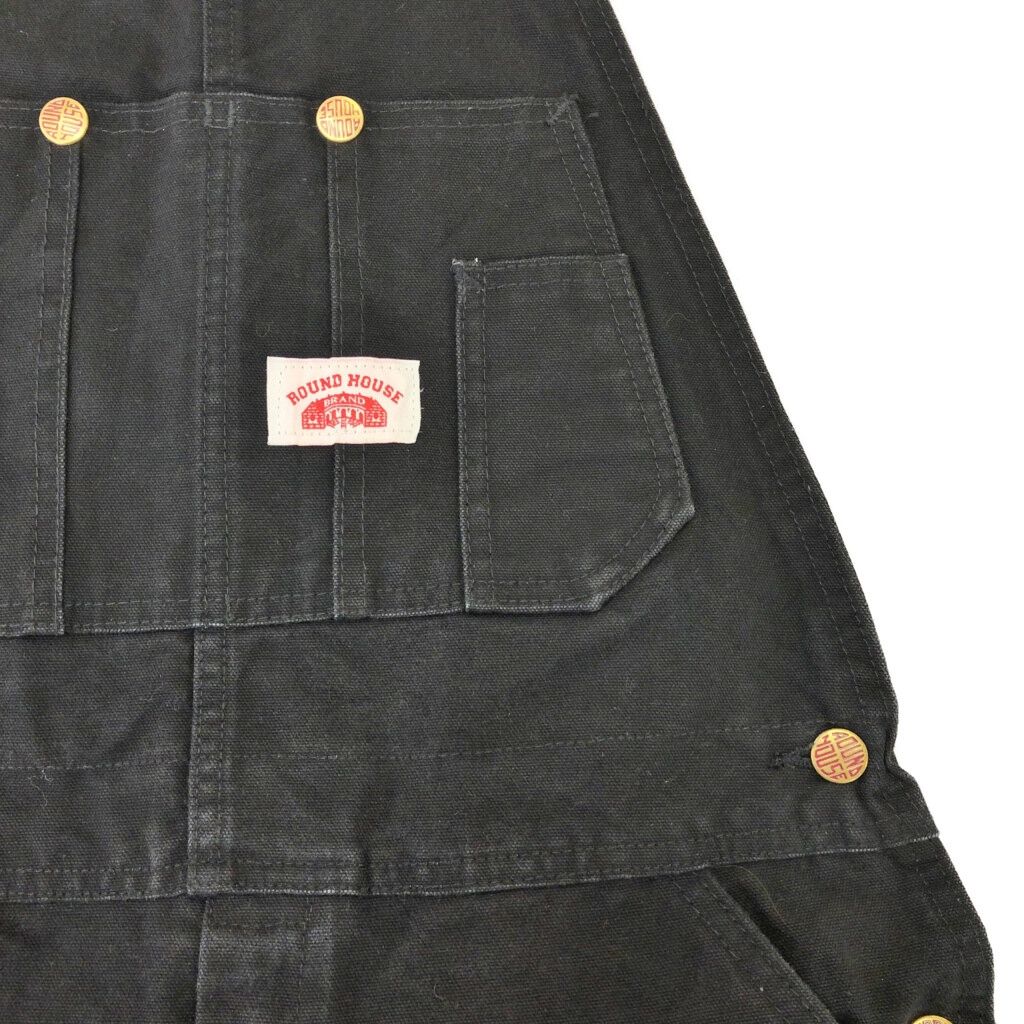 USA製 ROUND HOUSE ラウンドハウス ダック ダブルニー ビブ