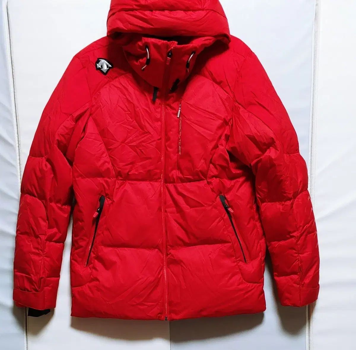 XXL デサント ダックダウン ダウンジャケット レッド 1388 - メルカリ