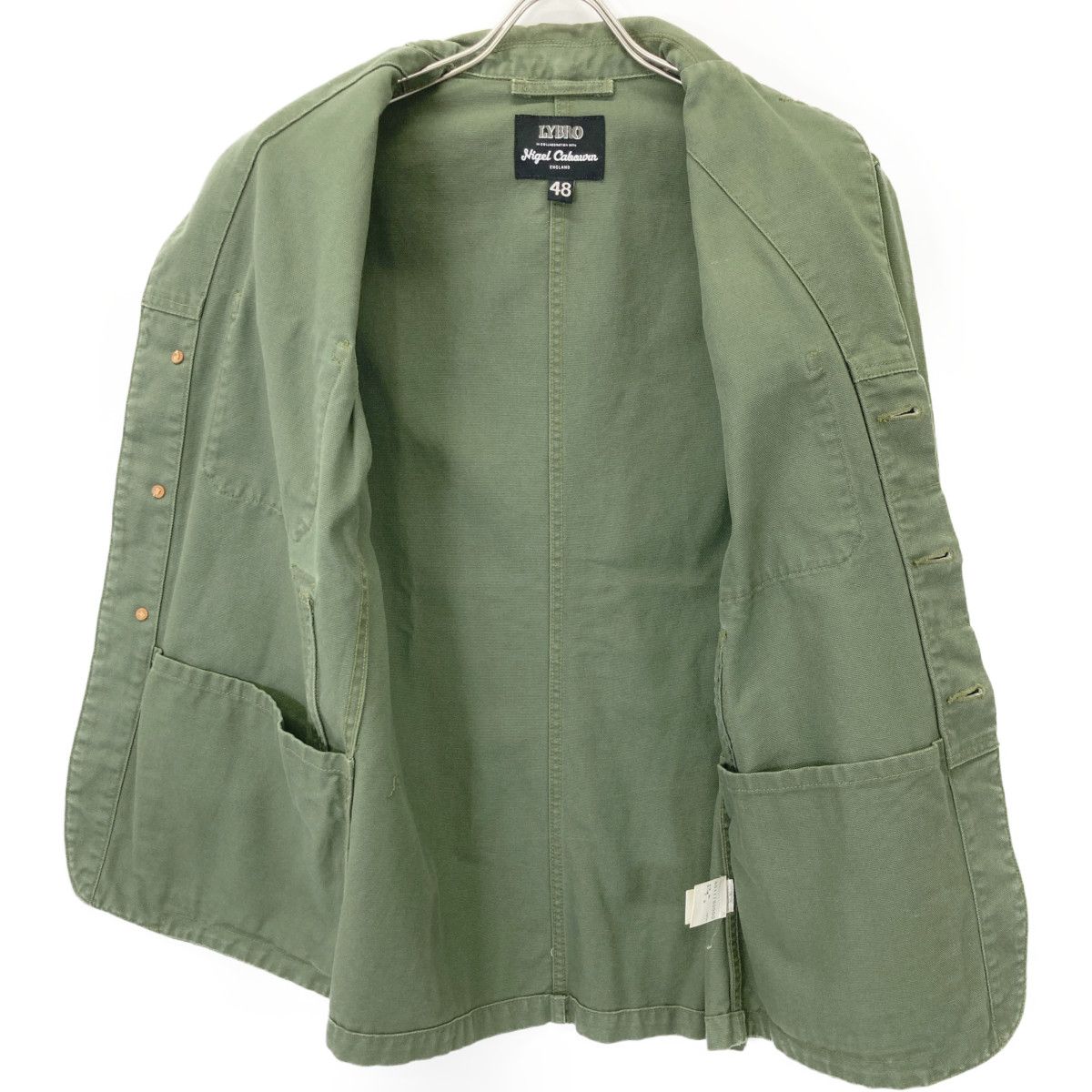 LYBRO ライブロ 8011180000 グリーン 6ポケット カバーオール ワーク