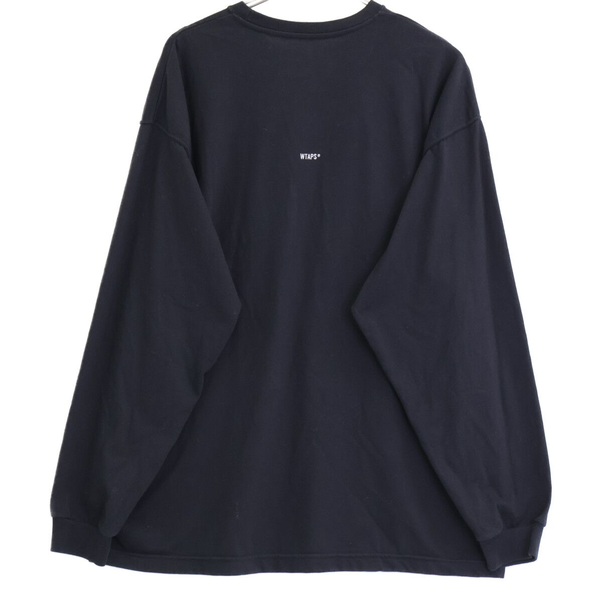 WTAPS ブラック 長袖カットソー X 03 WTAPS ダブルタップス 231ATDT ﾌﾞﾗｯｸ ﾛｺﾞ 長袖Tｼｬﾂ X03 - メルカリ