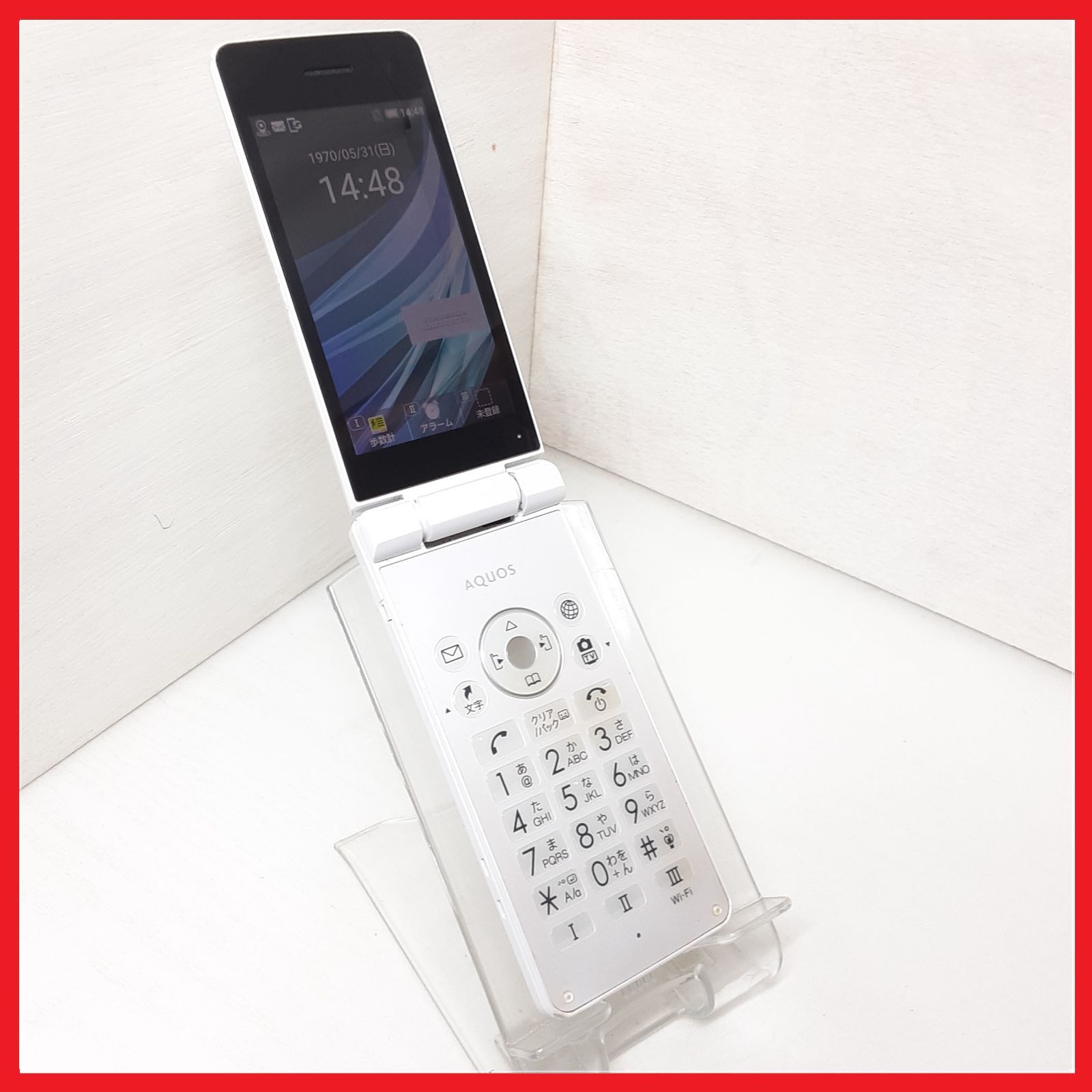 4G携帯】Softbank 805SH AQUOS ケータイ3 - メルカリ