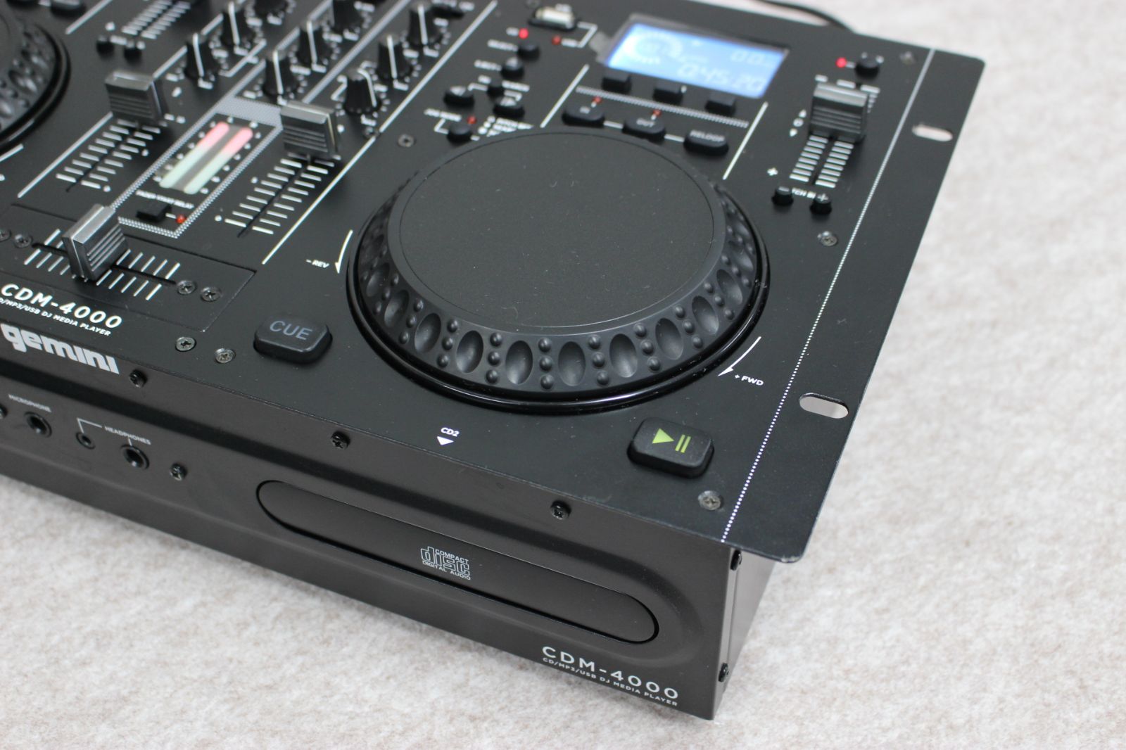 GEMINI CD/MP3/USB DJ MEDIA PLAYER CDM-4000 - メルカリ