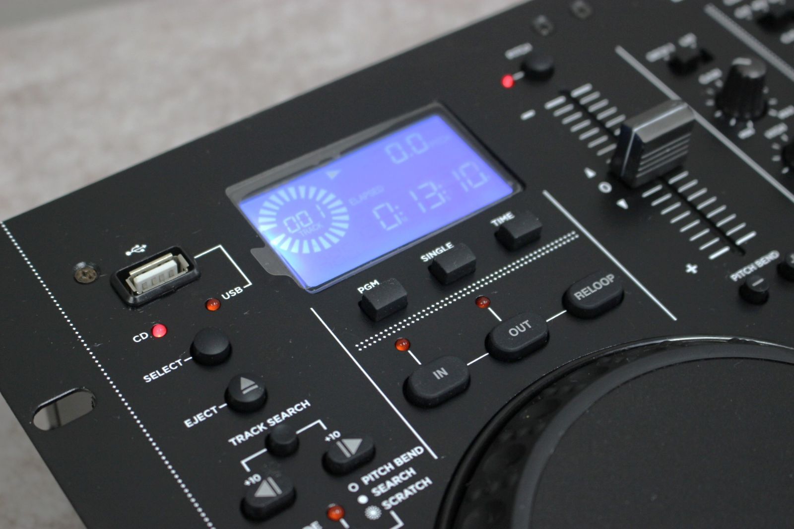 gemini　CDM-4000　DJメディアプレーヤー　CD　USB　CDJ Gemini Sound CDM-4000BT Suporte Bluetooth Streaming Profissional