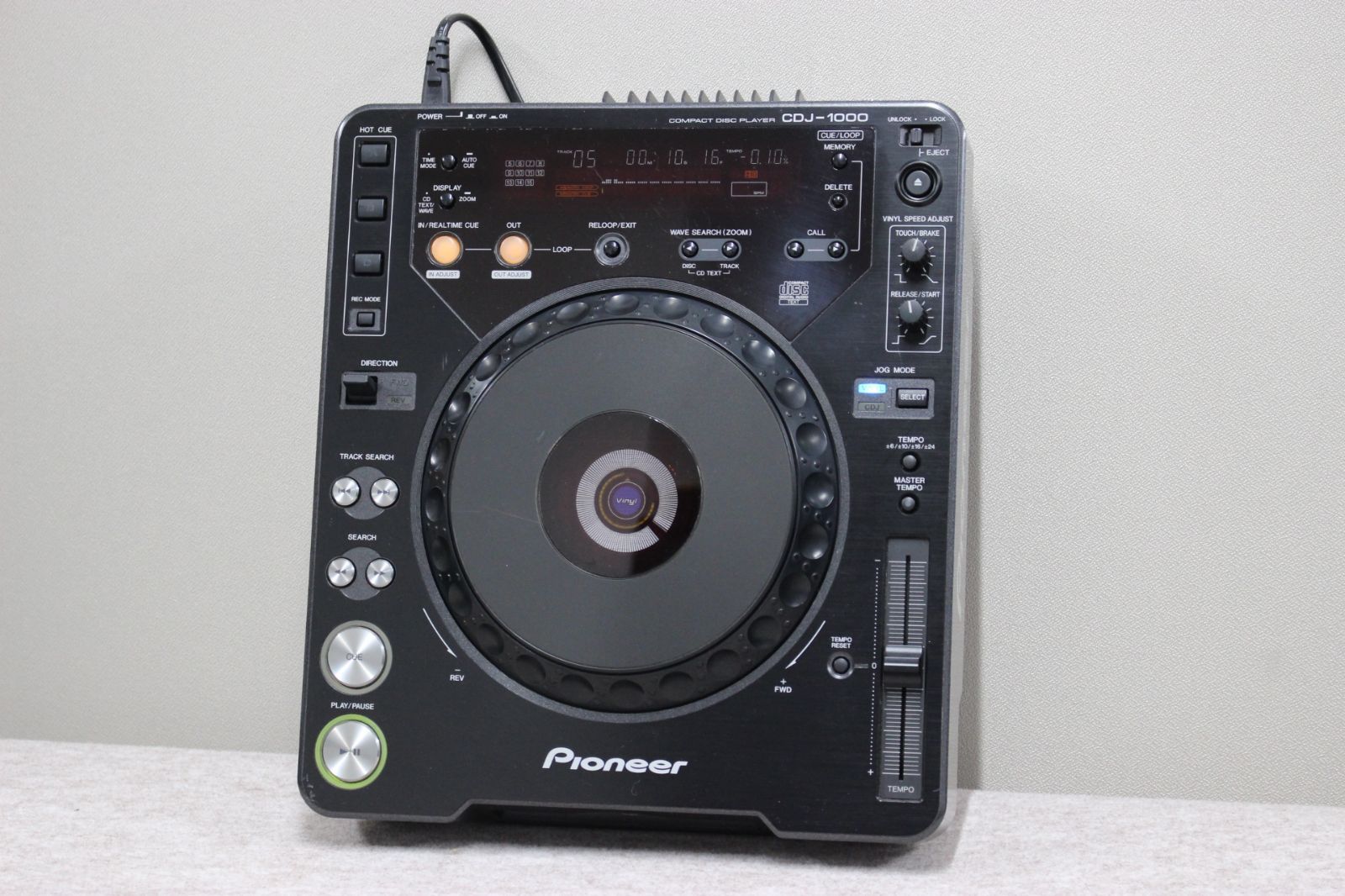 PIONEERコンパクトディスクプレーヤーCDJ-1000 - メルカリ