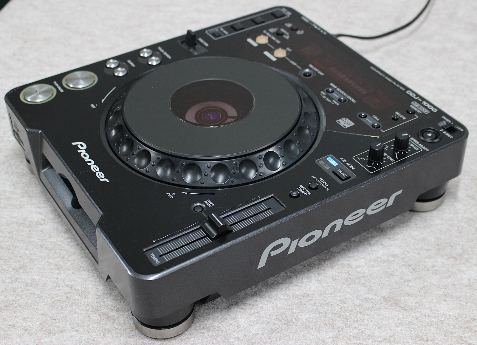 PIONEERコンパクトディスクプレーヤーCDJ-1000 - メルカリ
