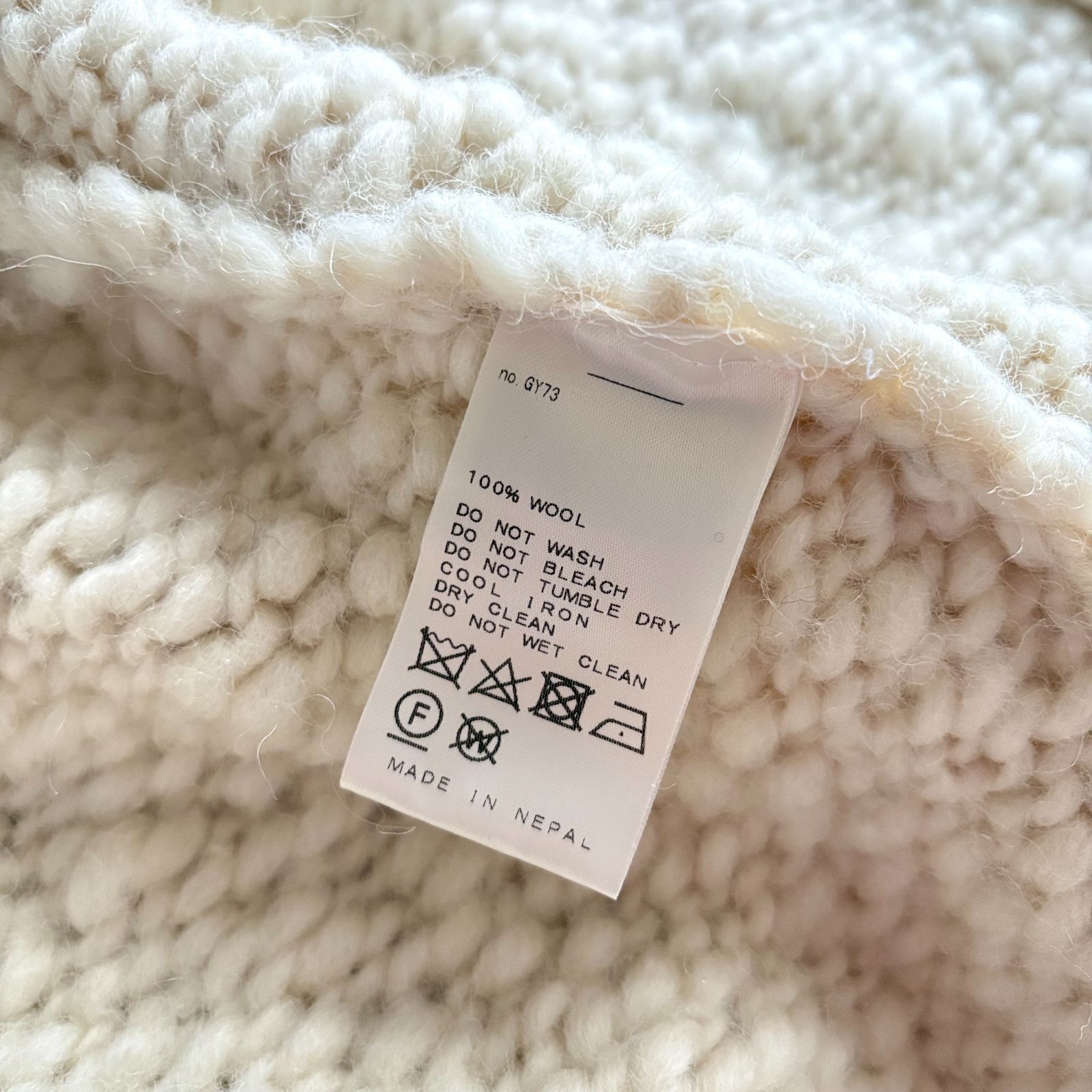 美品 / KHWOPA×SLOBE IENA クォーパ×スローブイエナ / 別注 ネパール製