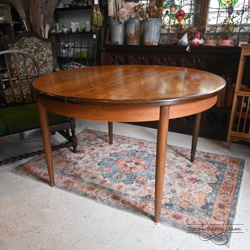 L3710-106 英国アンティーク Gplan ジープラン 北欧 ラウンドテーブル