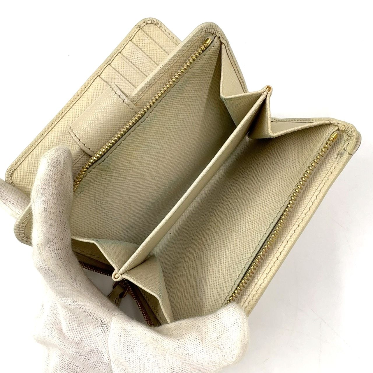 PRADA SAFFIANO MULTIC 二つ折り財布 サフィアーノレザー
