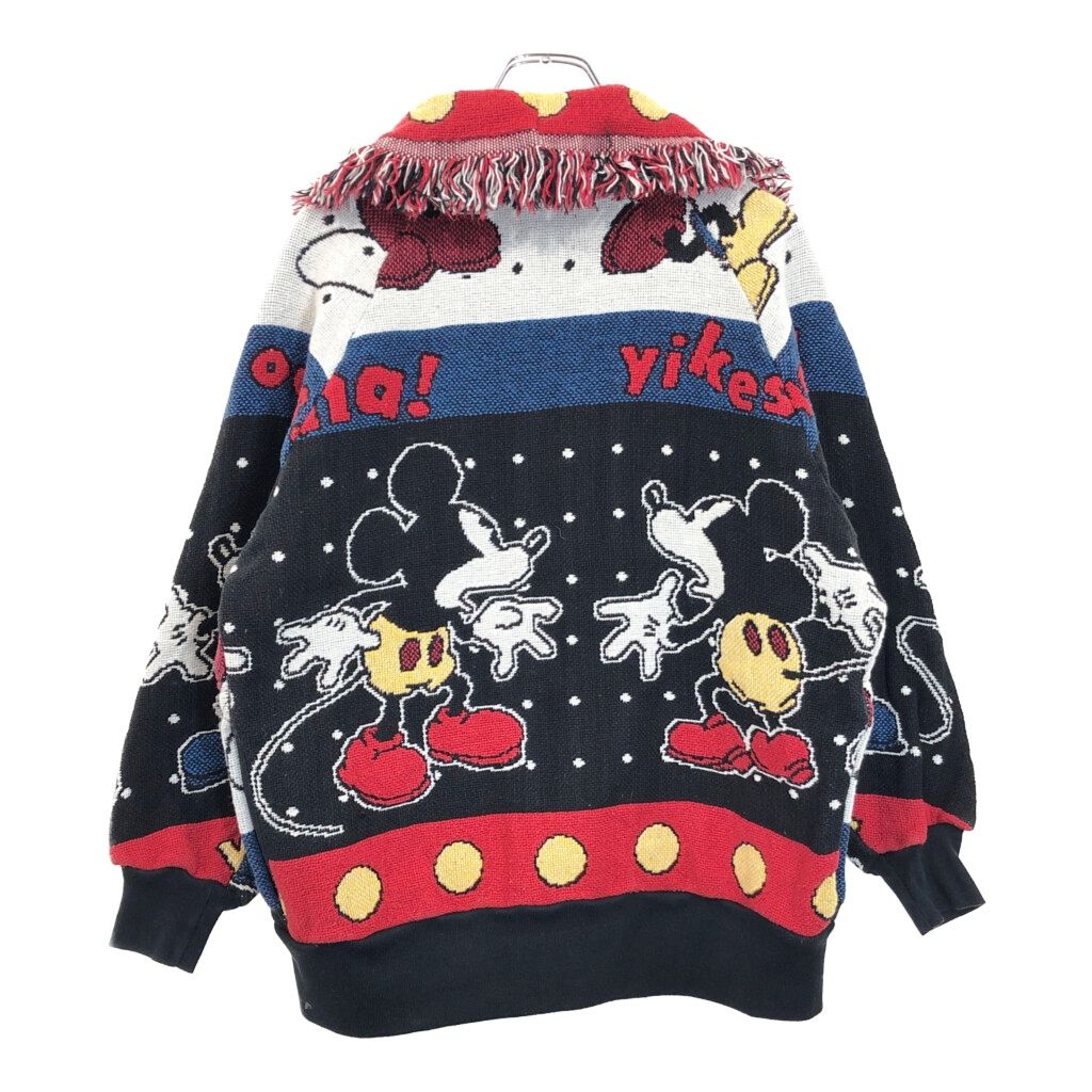 90年代 USA製 Disney ディズニー ミッキーマウス ブランケット