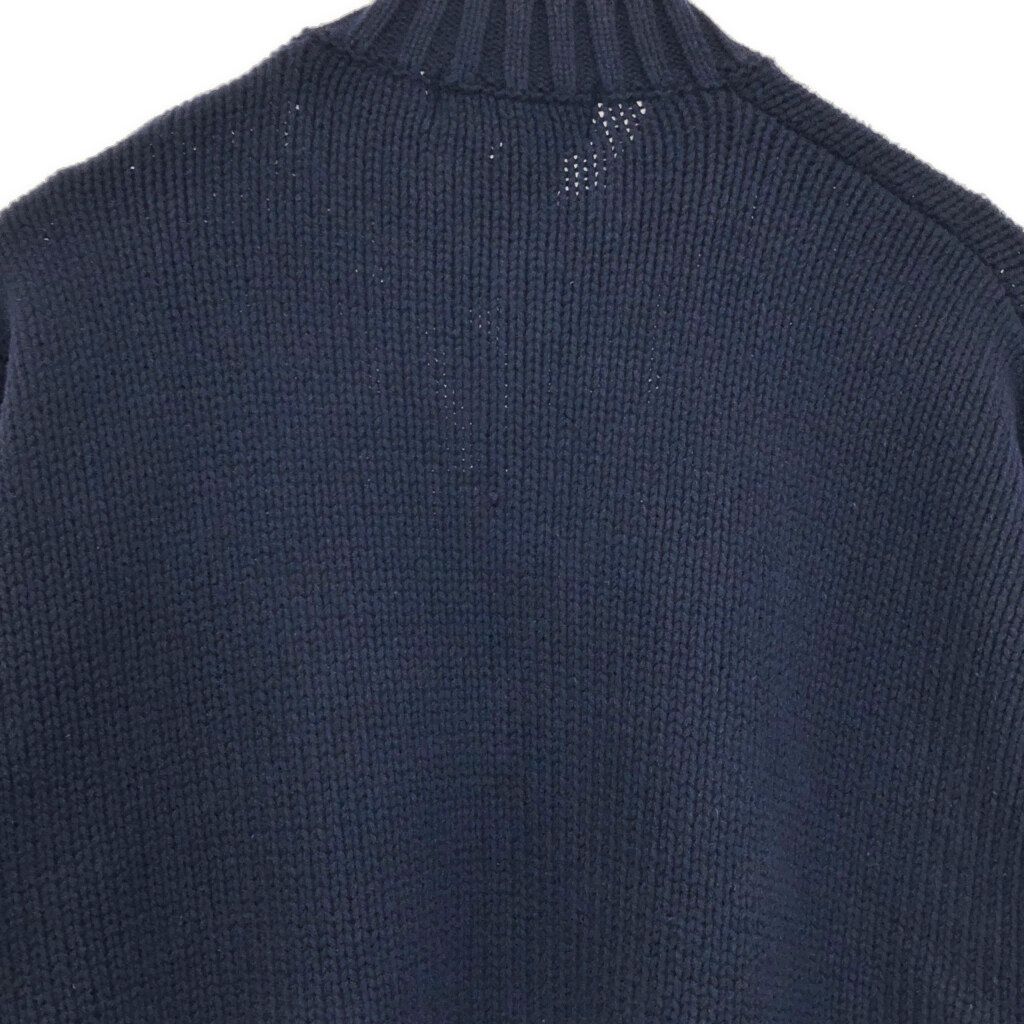 90年代 Eddie Bauer エディーバウアー ハーフジップ コットン ニット