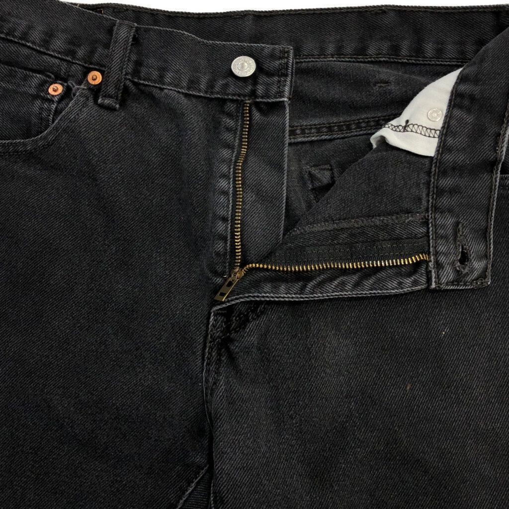 Levi's リーバイス 517 デニムパンツ ブラック(メンズ W30 L32)中古 古着 U8428 Levi's リーバイス 517 デニムパンツ ブラック(メンズ W30 L32)中古