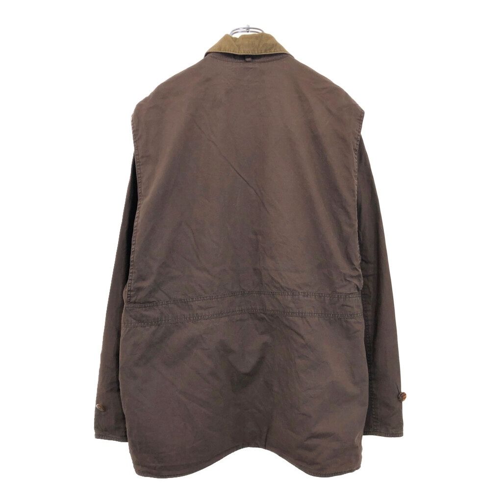 90年代 J.CREW ジェイクルー ハーフコート ブラウン(メンズ L)中古