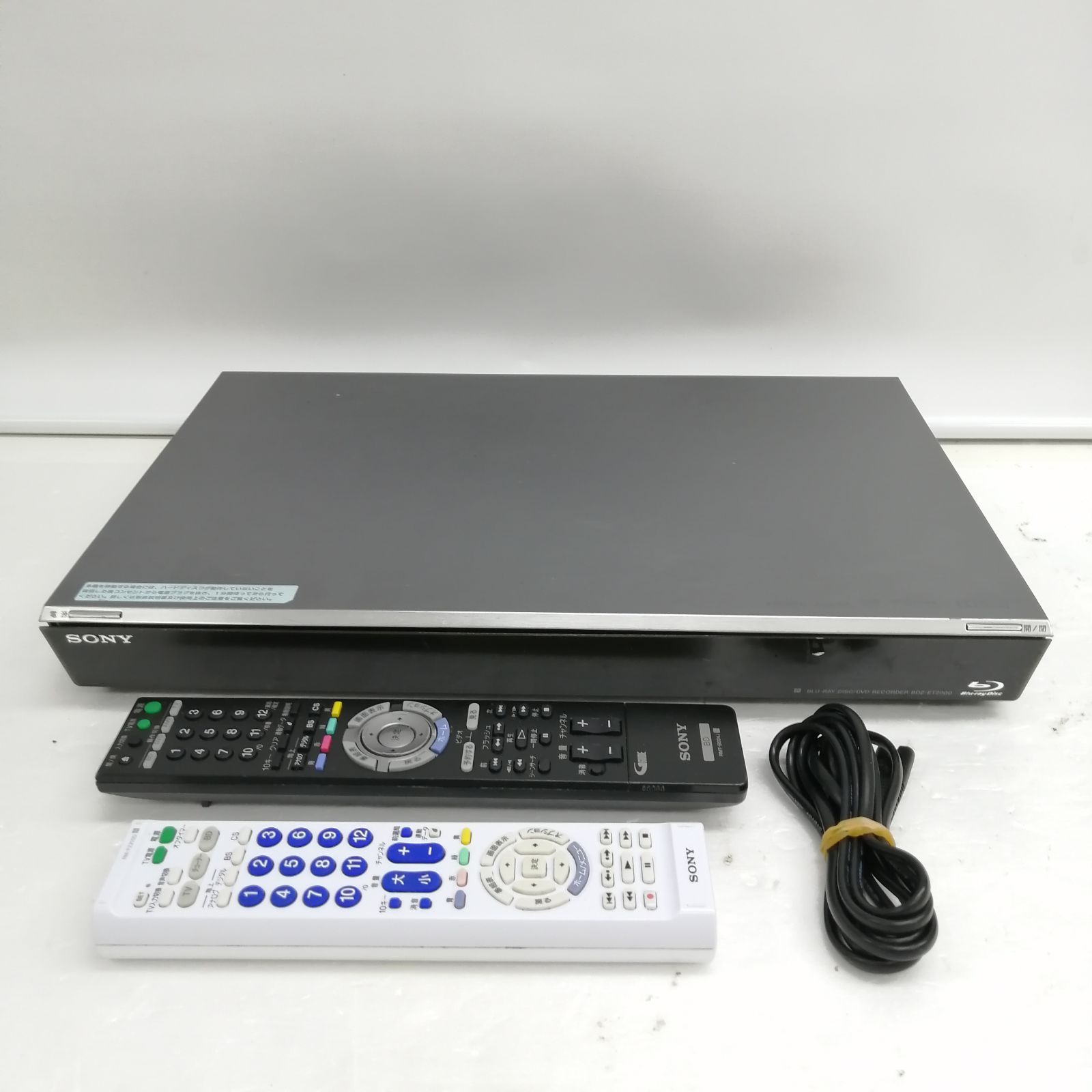 【ジャンク品？】SONY ブルーレイレコーダー BDZ-ET2000 ジャンク】SONY BDプレイヤー bdz-et2000 - メルカリ