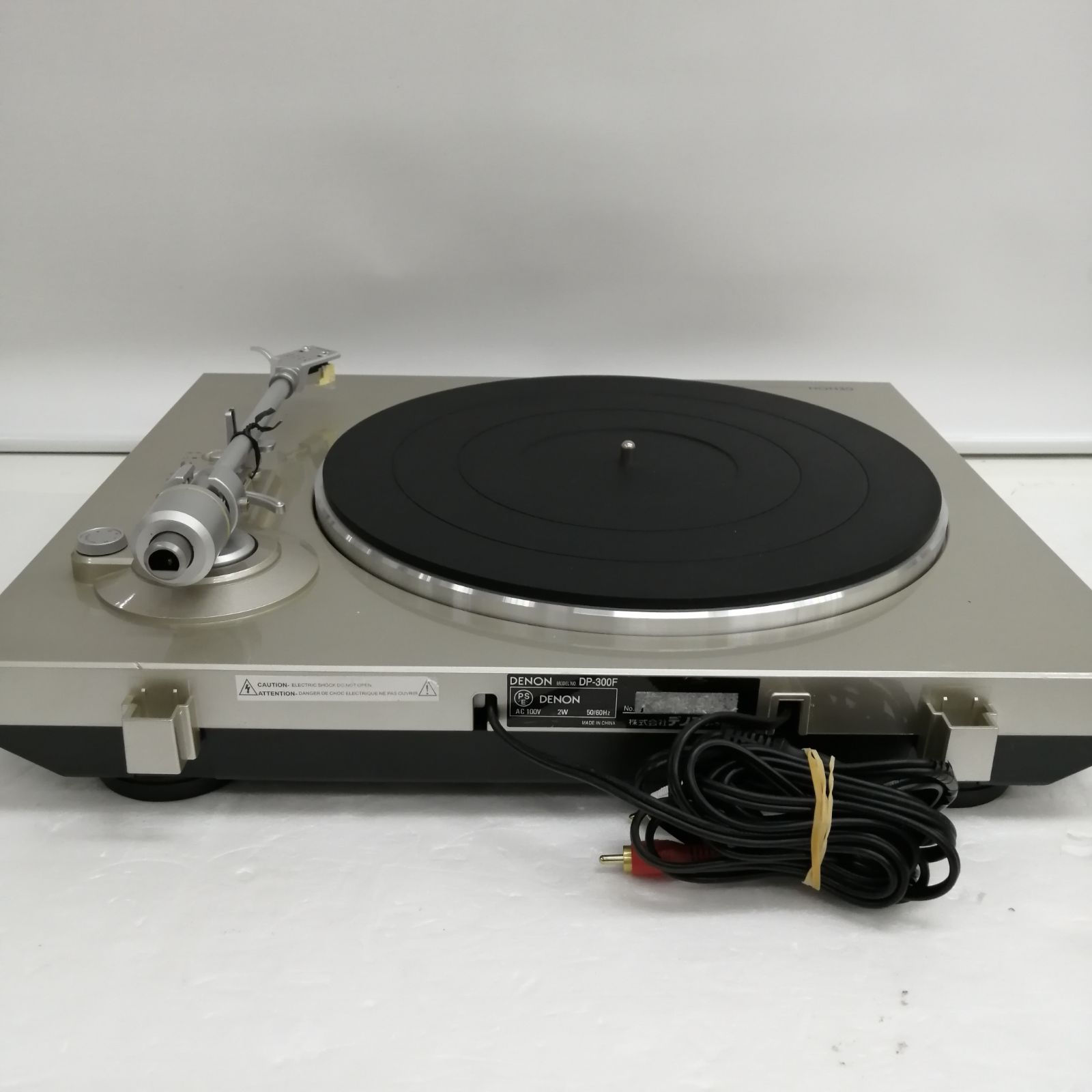 訳アリ】DENON レコードプレイヤー DP-300F - メルカリ
