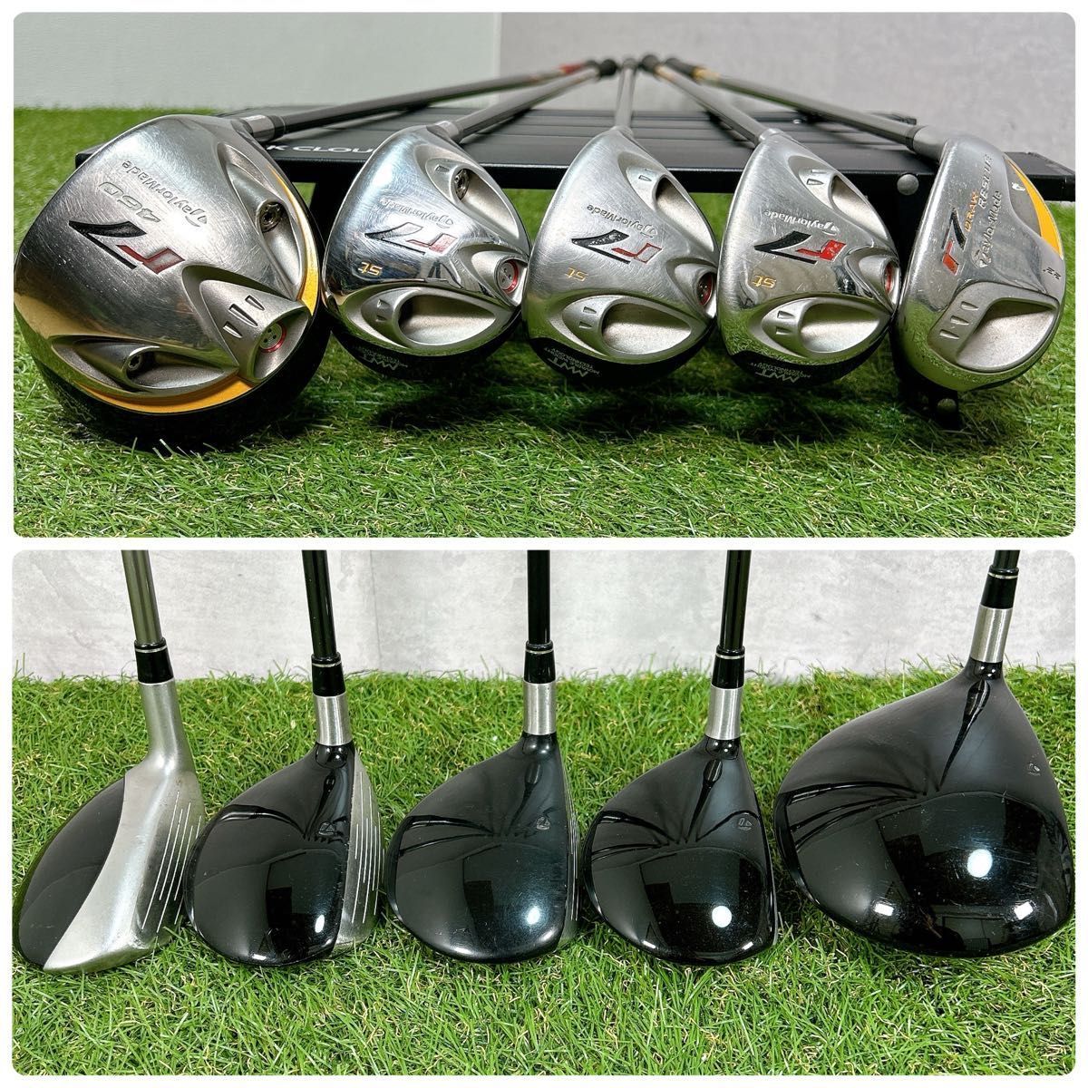 R7 テーラーメイド ゴルフ クラブセット メンズ 15本 初心者 右 S 入門