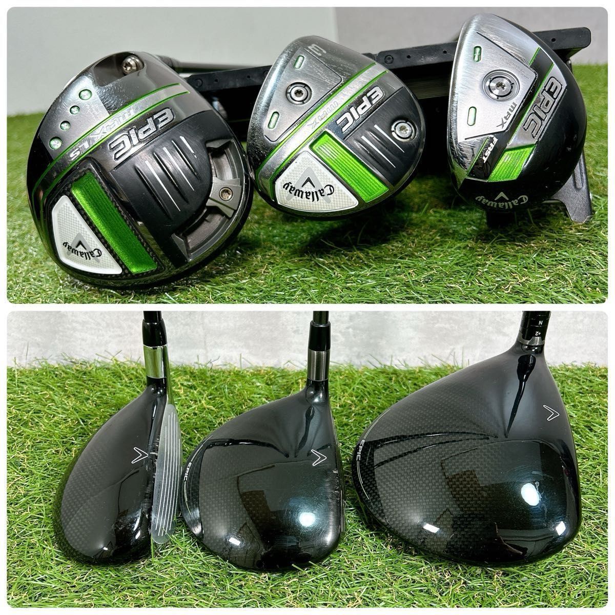 EPIC エピック キャロウェイ ゴルフ クラブセット メンズ 初心者 右 SR