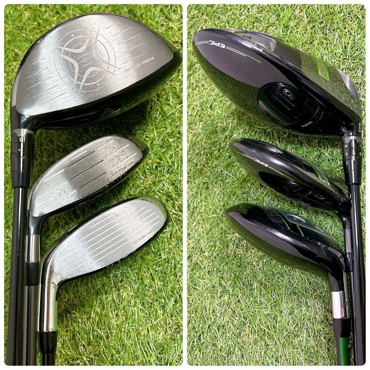 EPIC エピック キャロウェイ ゴルフ クラブセット メンズ 初心者 右 SR