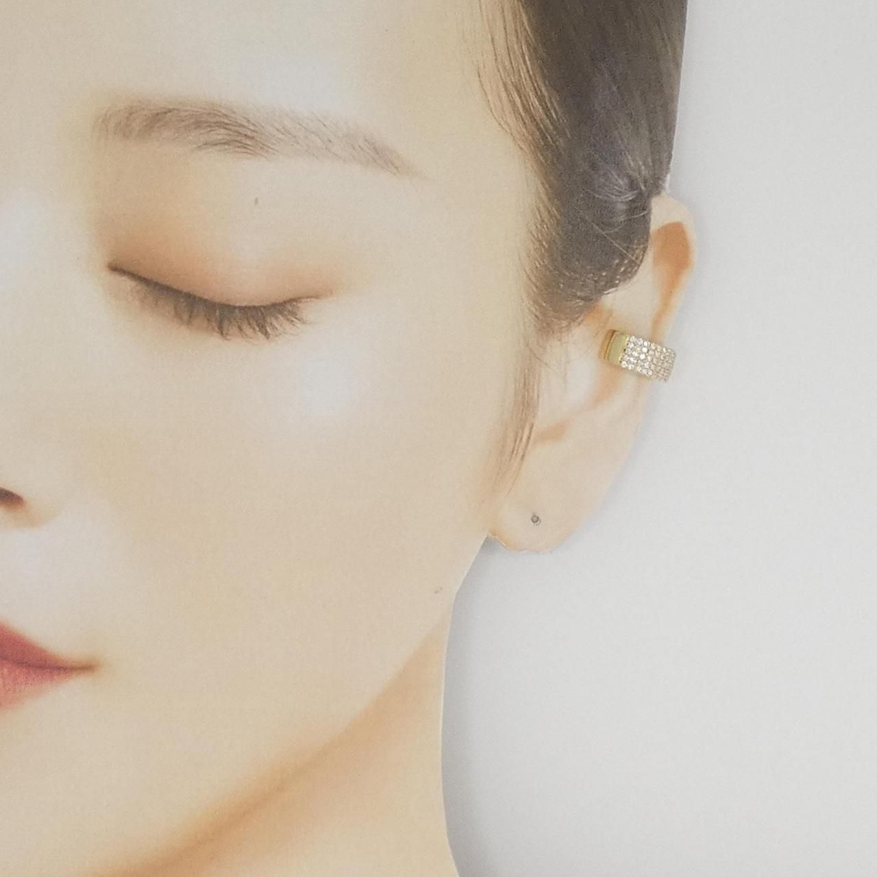 ミズキ ダイヤモンド イヤーカフ 片耳 - メルカリ