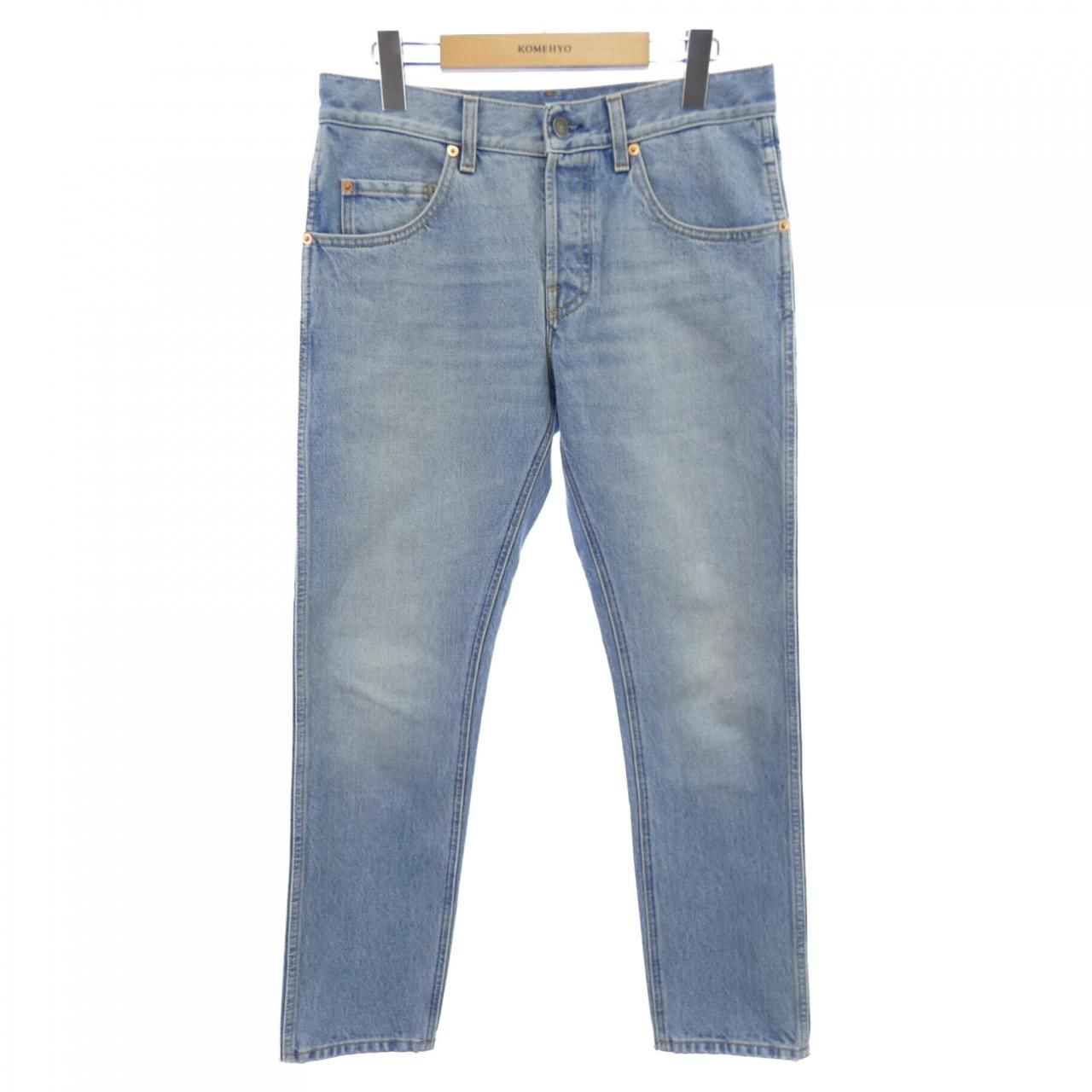 グッチ GUCCI ホースビット テーパードデニム 681289 XDBQ5 ジーンズ 