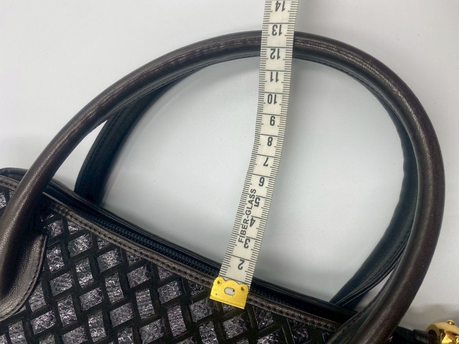 BALLY バリー 編み込み レザー タッセル トートバッグ ハンドバッグ