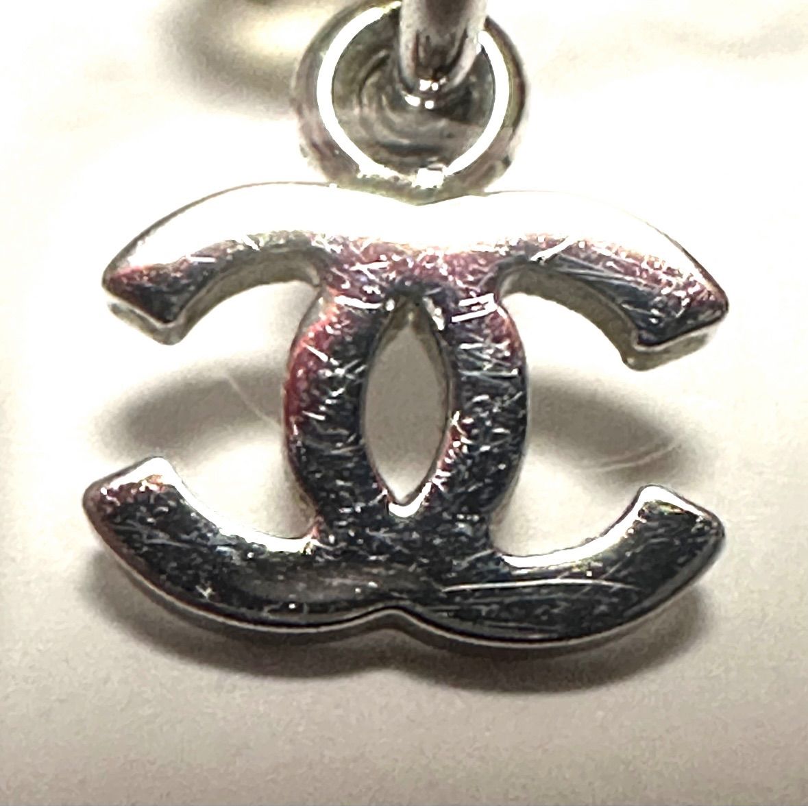 美品 シャネル CHANEL ピアス ココマーク ヴィンテージ メタル