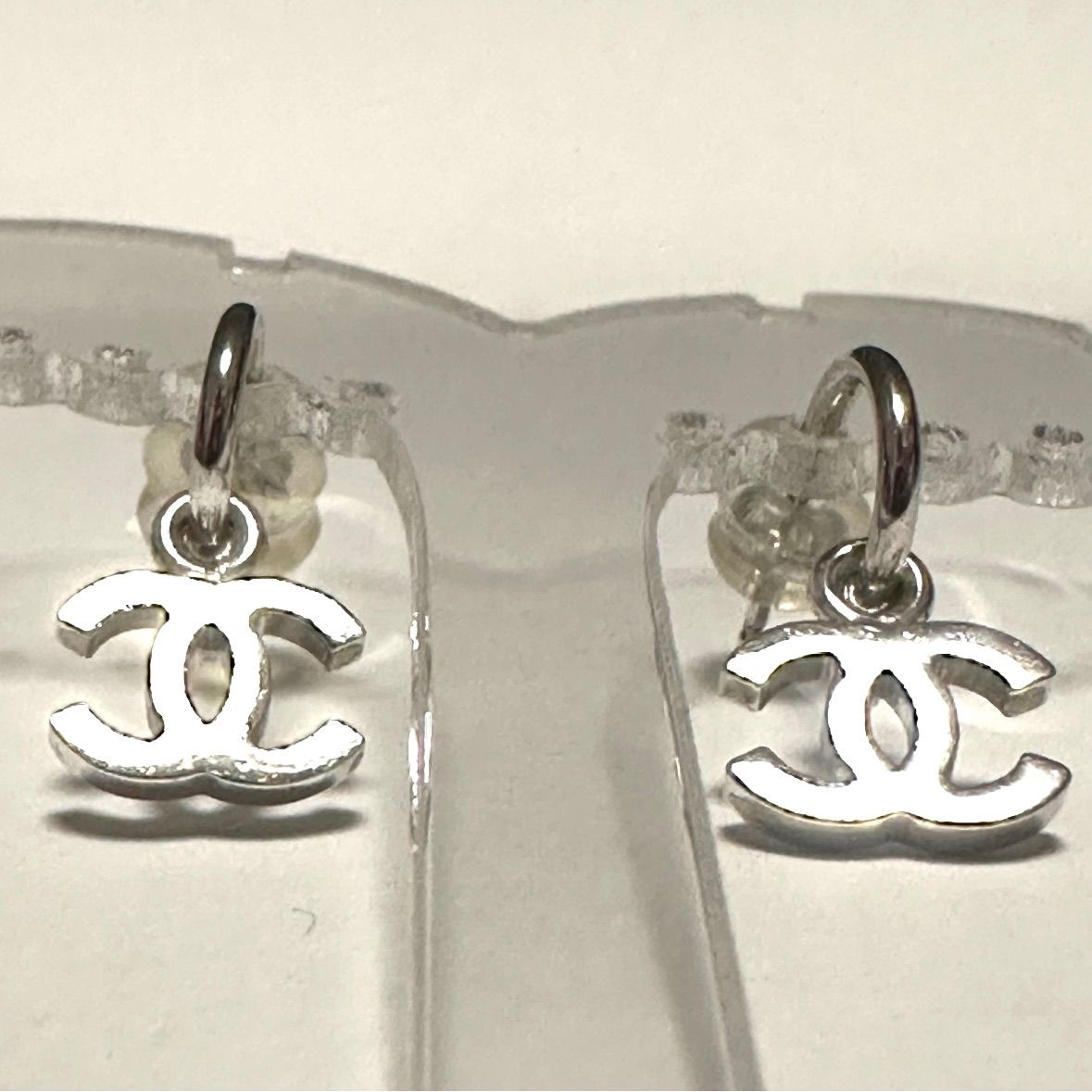 美品 シャネル CHANEL ピアス ココマーク ヴィンテージ メタル