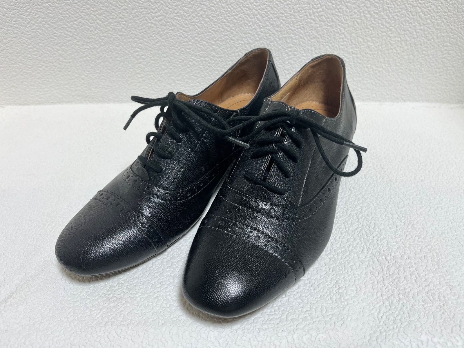 REGAL リーガル レースアップ 黒 レザー ビジネスシューズ 24cm - メルカリ