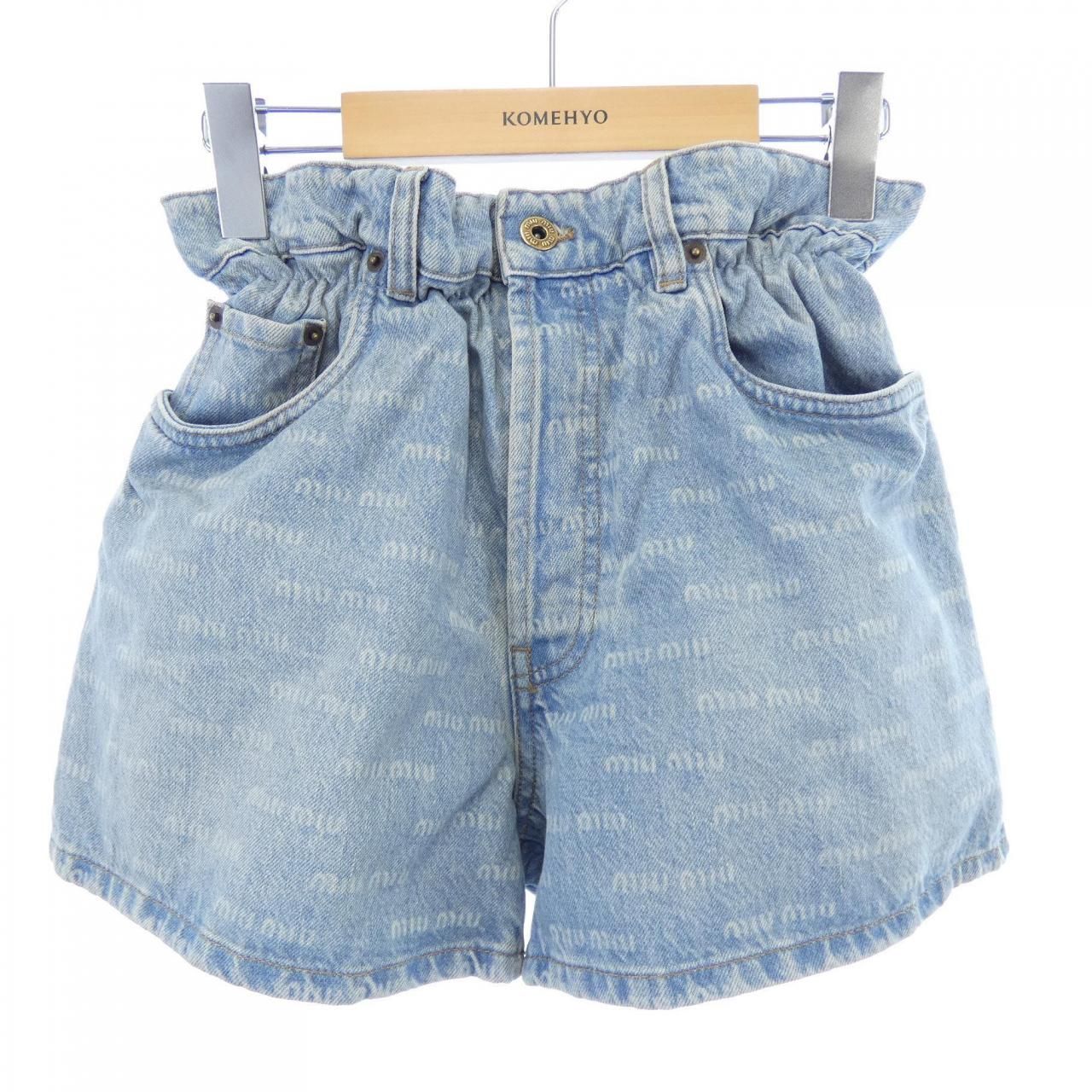 ミュウミュウ MIU MIU GWP300 SOOO 14HT ショートパンツ - メルカリ