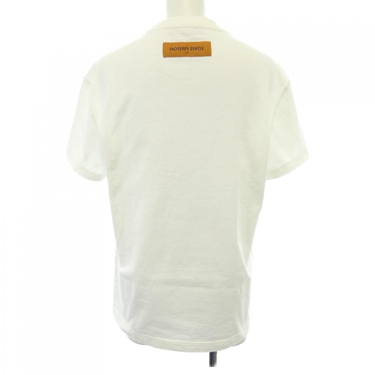 Louis Vuitton 22AW LVスプレッドエンブロイダリーTシャツ LOUIS VUITTON】LV スプレッド エンブロイダリー Tシャツ 黒