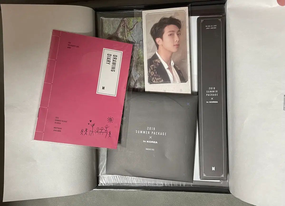 BTS 2019 サマーパッケージ サマパケ ジョングク ドローイング북