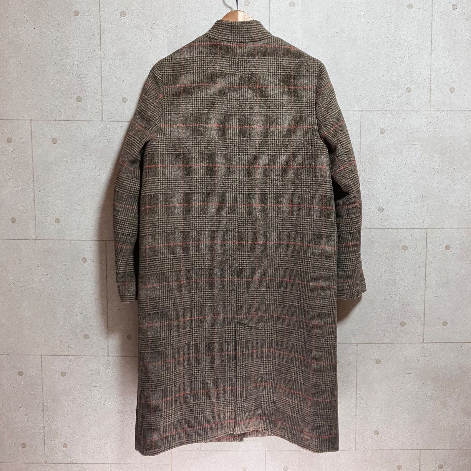 UNITED ARROWS ユナイテッドアローズ チェック ロング コート アウター