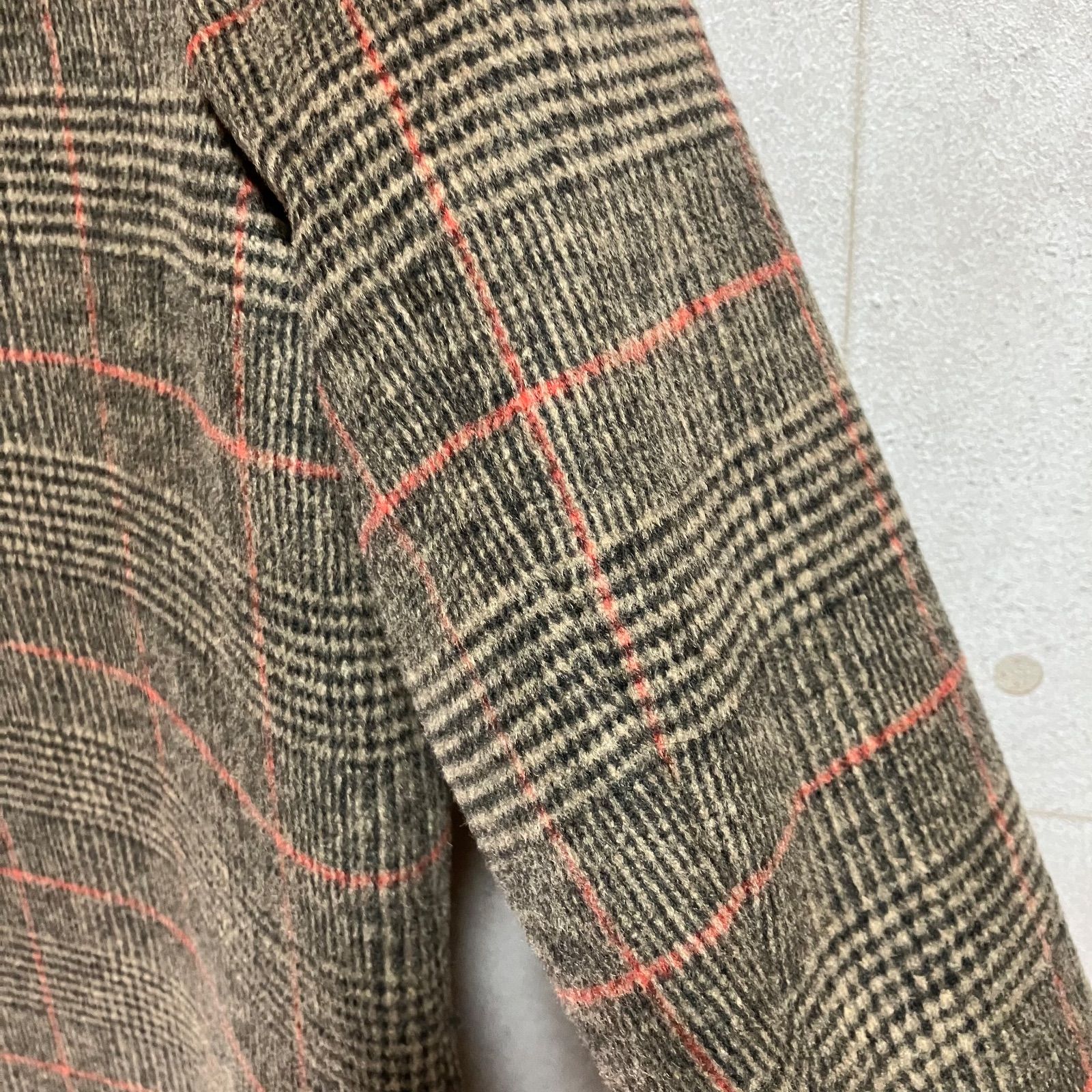 UNITED ARROWS ユナイテッドアローズ チェック ロング コート アウター