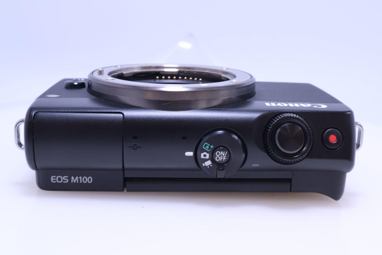 極美品】Canon EOS M100 ボディ ブラック EOSM100BK-BODY ミラーレス