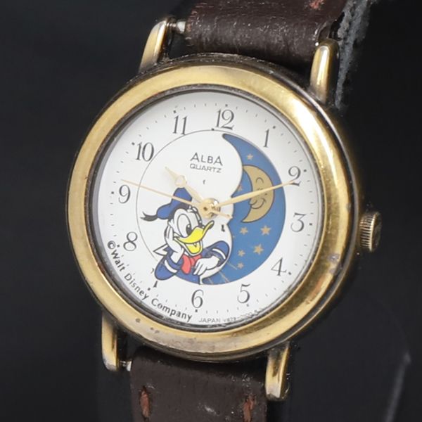 【希少・新品電池・新品ベルト】アルバ ドナルドダック 60周年 限定ウォッチ 希少・新品電池・新品ベルト】アルバ ドナルドダック 60周年 限定ウォッチ