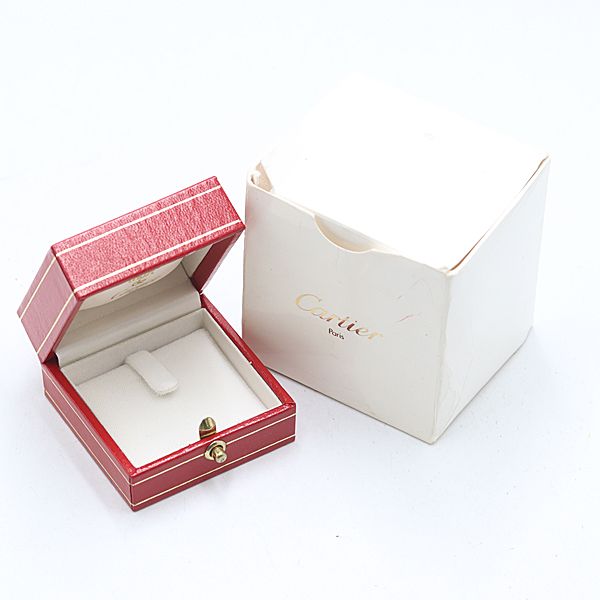 カルティエリング空箱セット カルティエ 空箱 レッドカラー リング用 メンズ/レディースリング