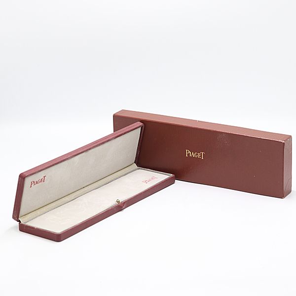 ピアジェ 空箱 予備コマ 時計入れ 付属品 ボルドー 0726-S6536h ピアジェ 空箱 ボルドーカラー 腕時計用 メンズ/レディース腕時計