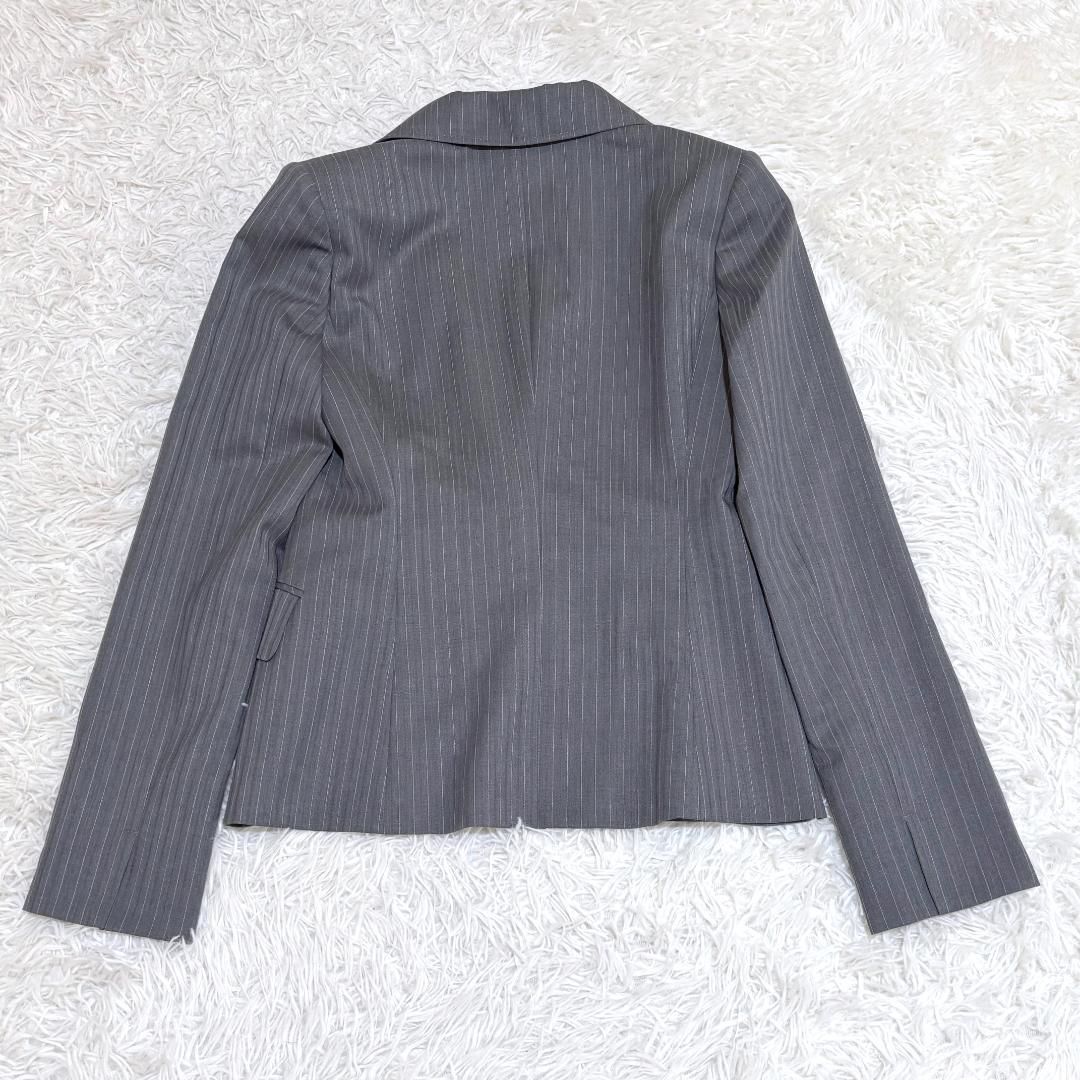 美品 INDIVI パンツスーツ セットアップ 38/36 グレー - メルカリ