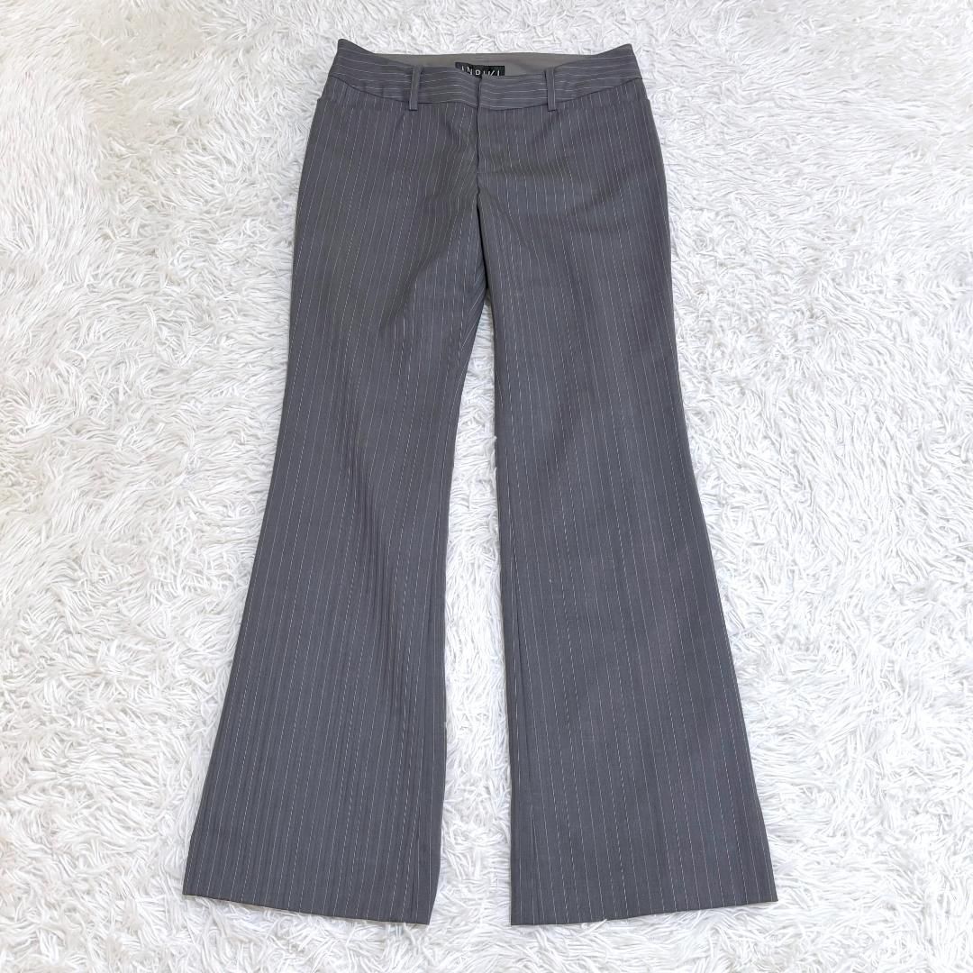 美品 INDIVI パンツスーツ セットアップ 38/36 グレー - メルカリ