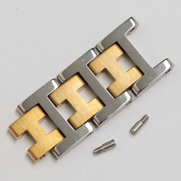 良品 エルメス クリッパー 純正コマ 3コマ コンビ 12㎜用 レディース