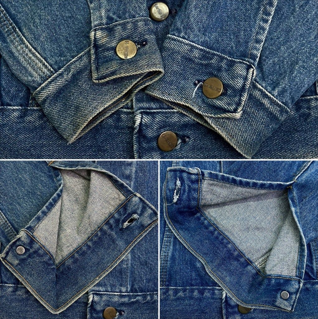 01w-5429 カーハート Carhartt デニムジャケット JU708 星タグ サイズ 