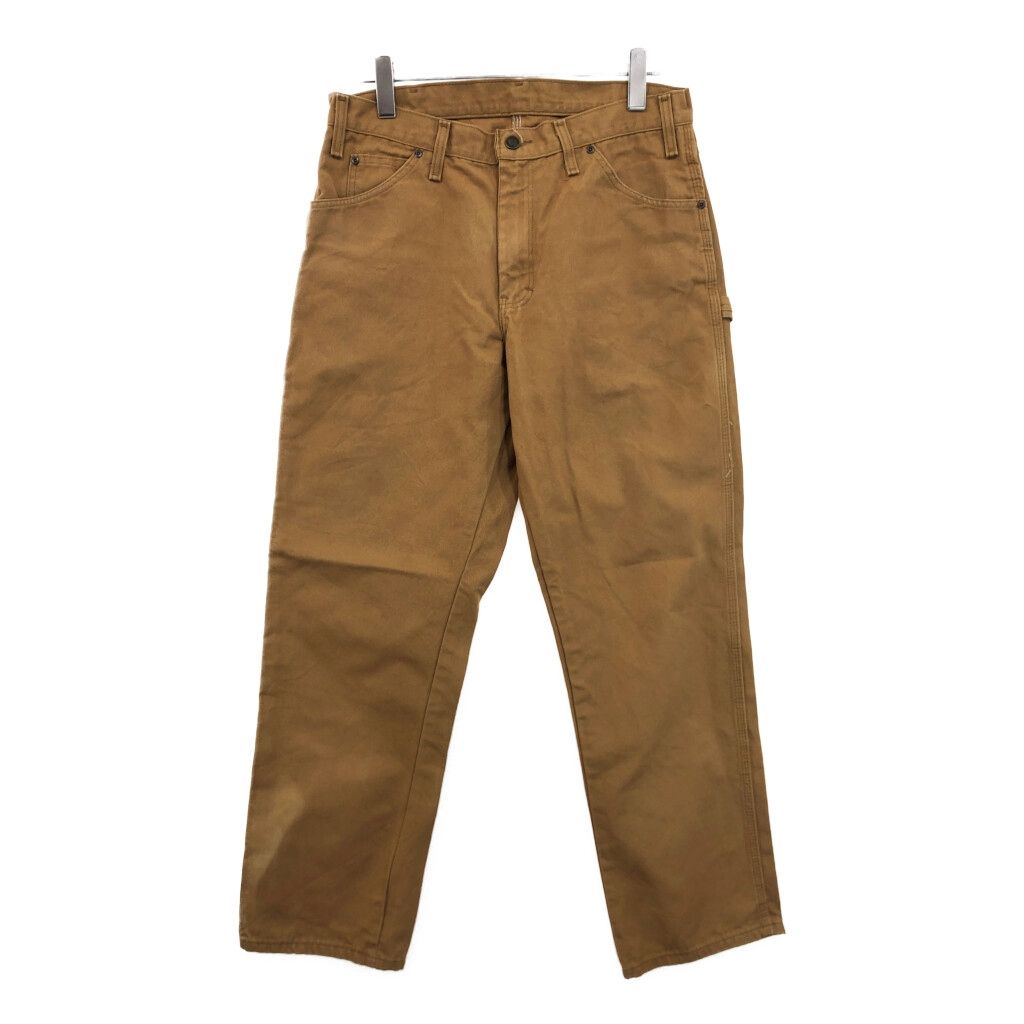 Dickies ディッキーズ ダック ペインターパンツ  ブラウン(メンズ W34)中古 古着 U9719