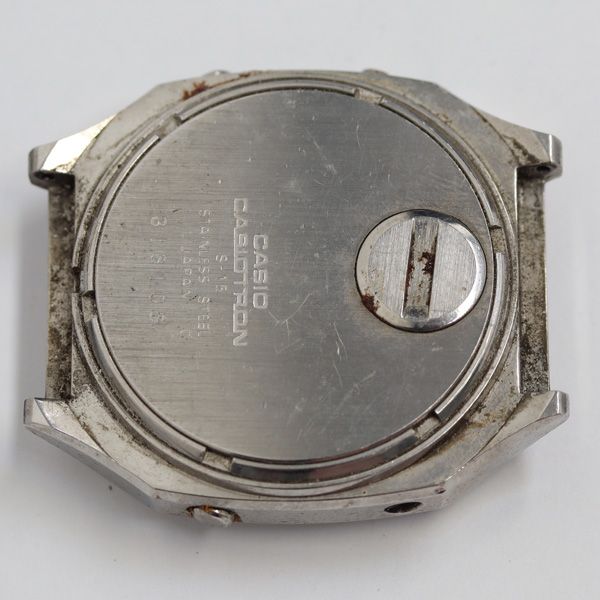 希少 動作品 CASIO CASIOTRON S-15 オリジナル ビンテージ デジタル