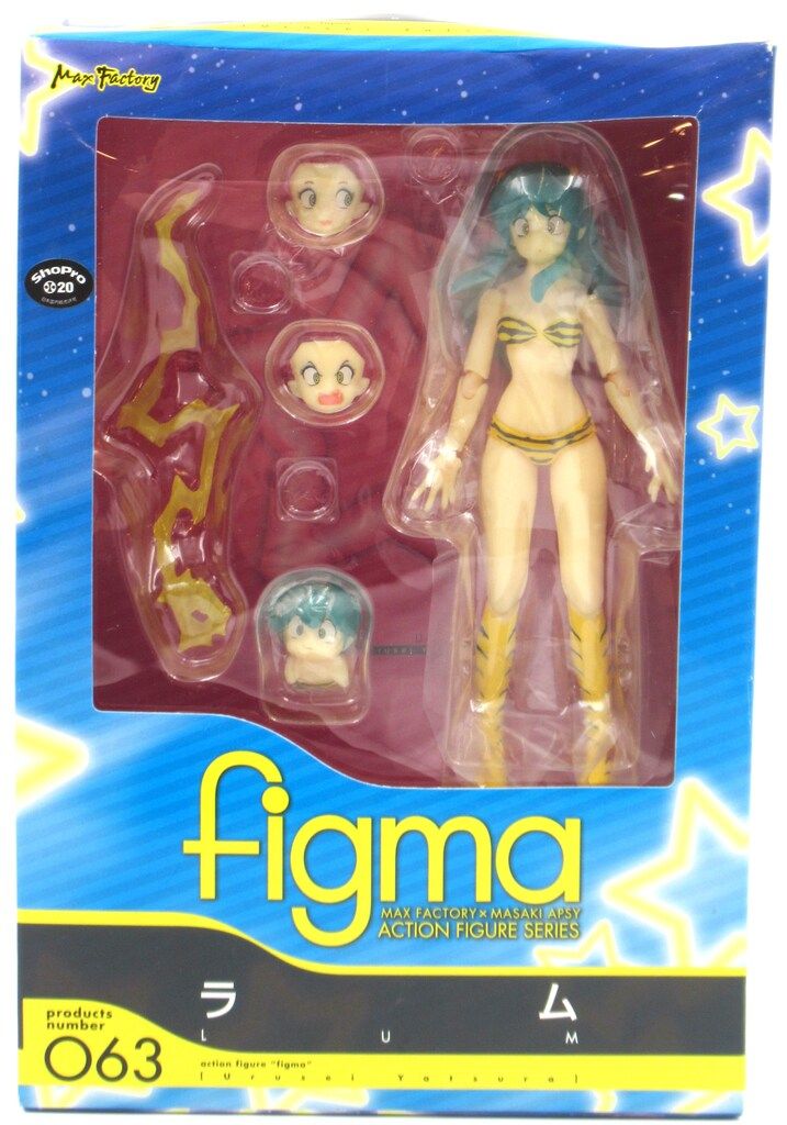 電撃蓄光加工 希少 figma フィグマ うる星やつら ラム 箱付き 美品 MAXFACTORY figma うる星やつら ラム 63 - メルカリ