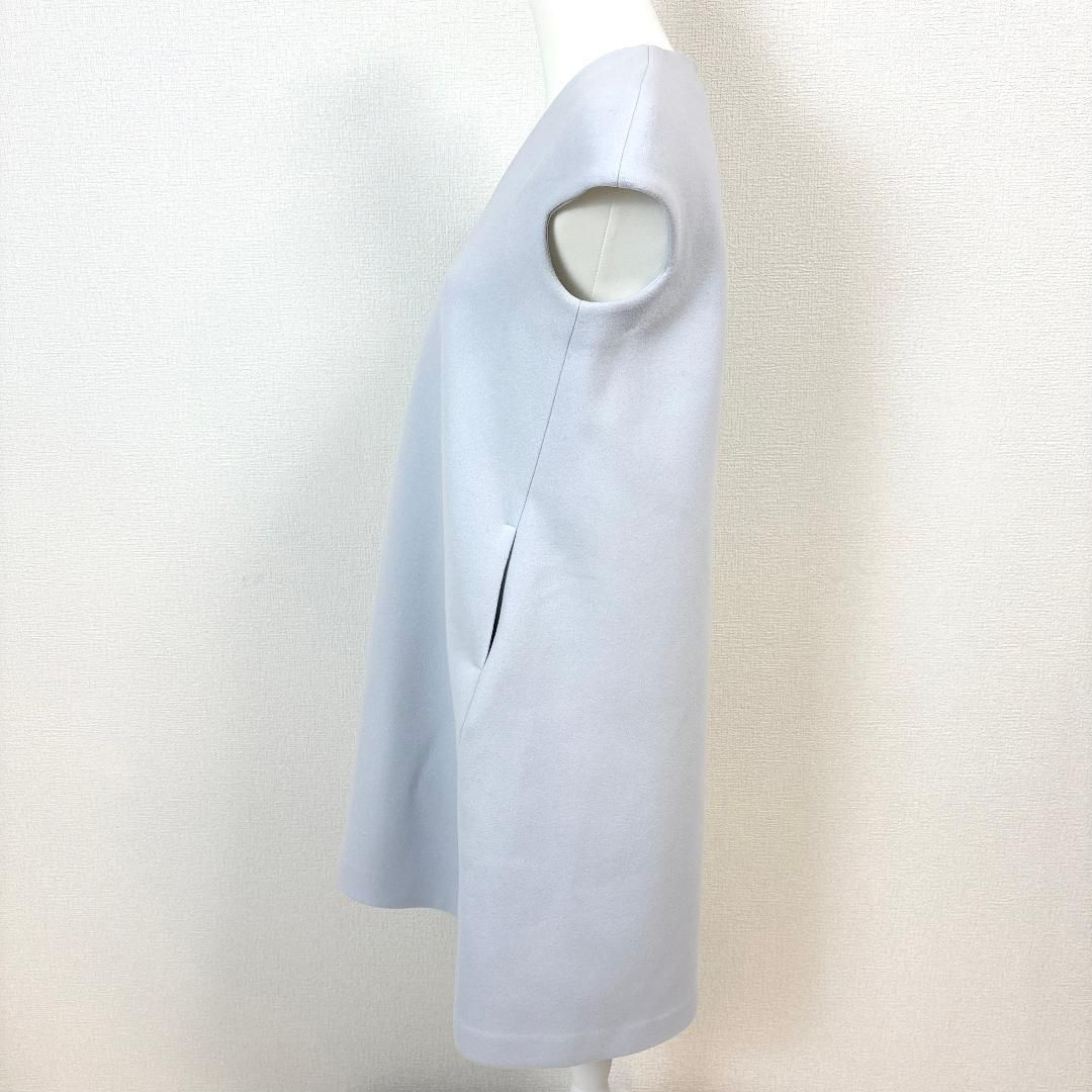 yoko chan ヨーコチャン ワンピース ノースリーブ Vネック ウール acil_597837