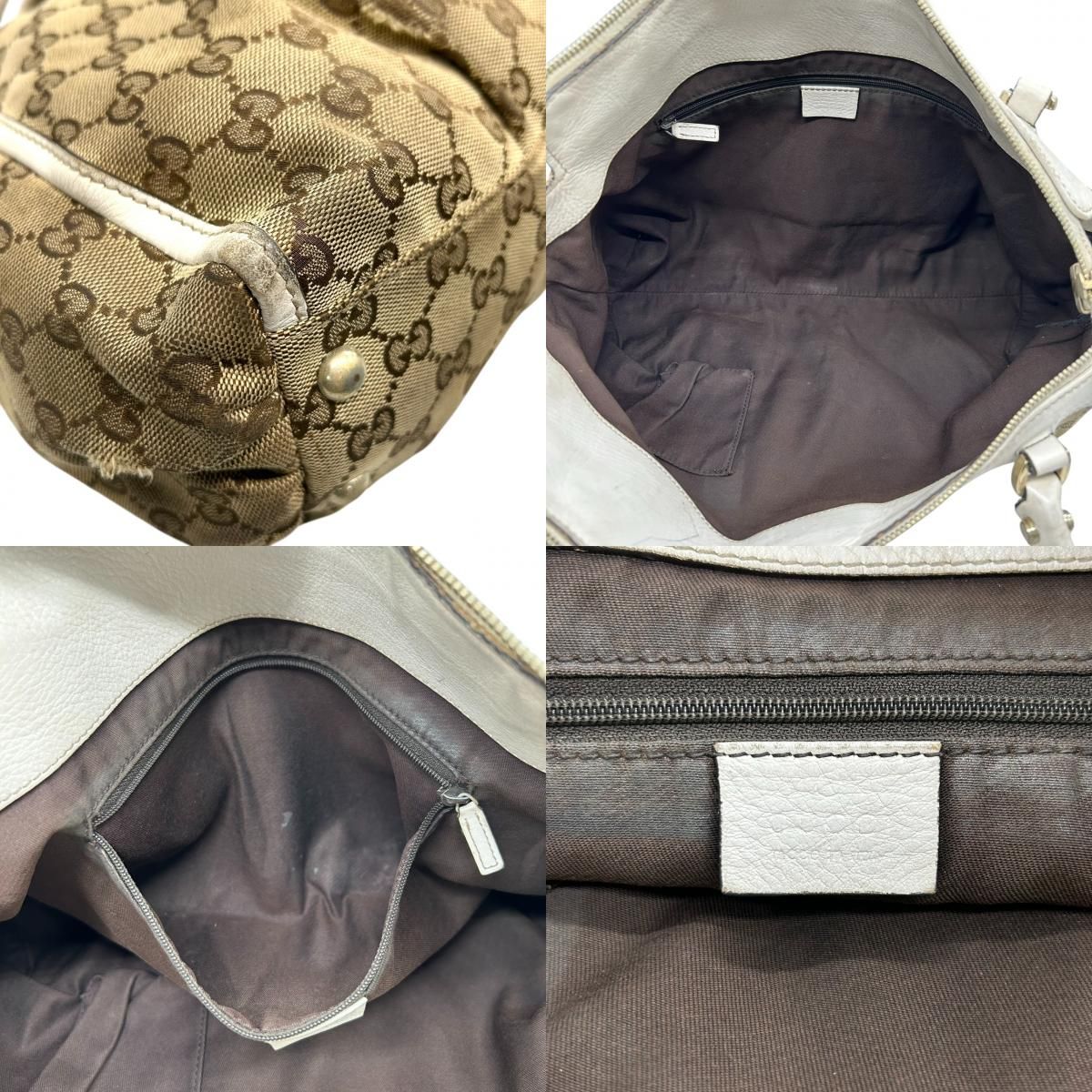 正規品 グッチ GUCCI トートバック GGキャンバス アビー 130739 【公式