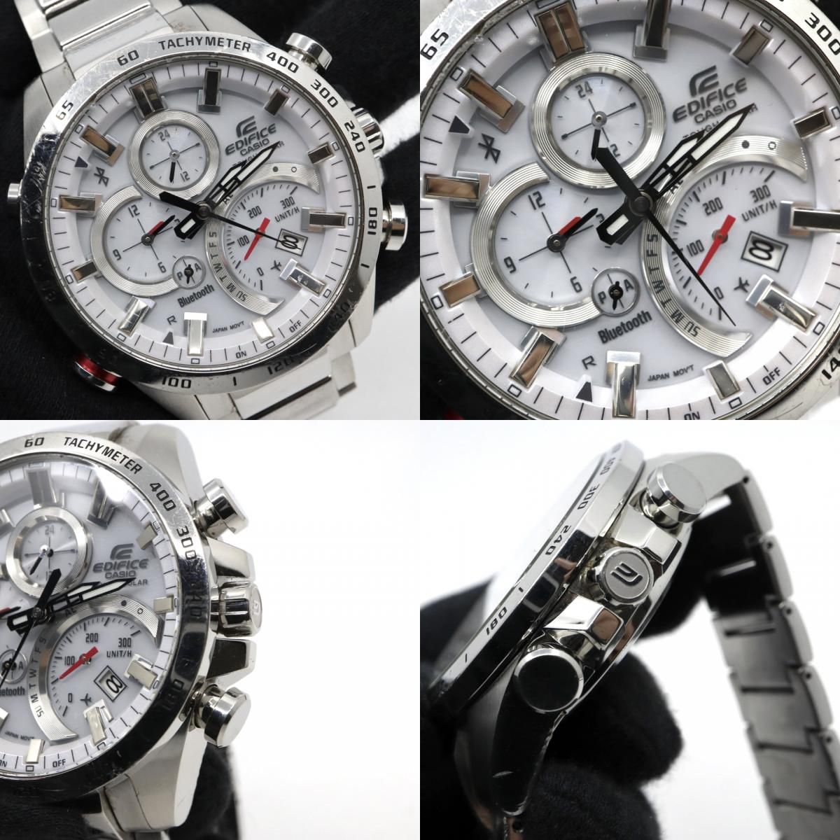 稼働品】カシオ CASIO エディフィス EDIFICE EQB-501 タフソーラー 